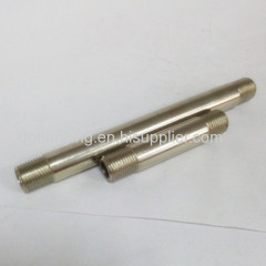 Stainless steel straight pipe nipple various length available