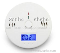 4.5V battery operated Independent carbon monoxide detector