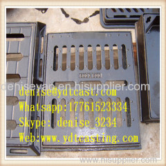 ductile iron gully grating 500*180 C250