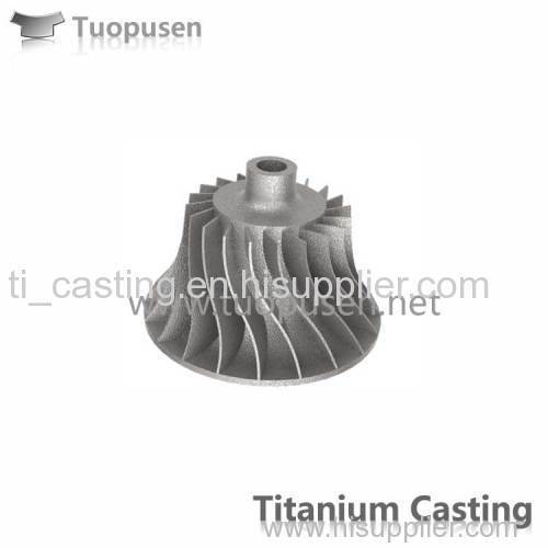 TPS titanium casting parts valve cover valve body