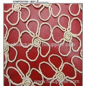 Chemical Lace Embroidery Fabric/wedding Embroidery Lace Fabric (S8006)