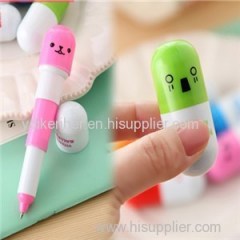 Colorfull Capsule Ballpoint Pen(YB-1)