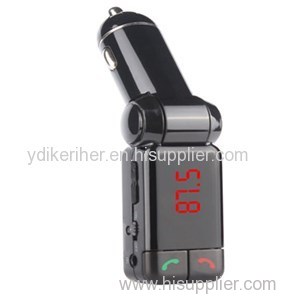 Hot Sell Car Mp3 Fm Transmitter With Car Charger( BC06B)