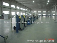 ISO9001 / 7 patents/CE/ φ90 Optical Fiber Cable Sheathing Production Line in China