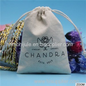 Cotton Canvas Drawstring Bag