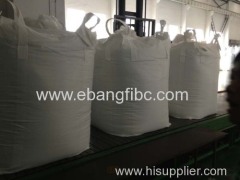 transporting PP woven bulk bag for industrial use only