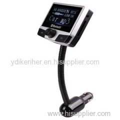 Bluetooth Car MP3 Player FM Transmitter With Two Remote Control Support SD Card And UDisk (FM8112B)