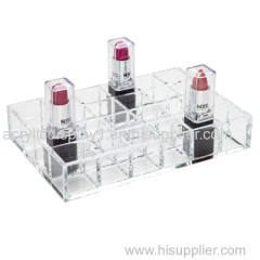 acrylic mackup organizer display