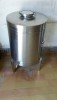 stainless steel wine tank with holder