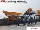 Mobile concrete batching plant with cement silo and easy moving