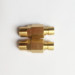 dme brass compression fittings air hose coupling with valve