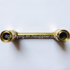 Excellent bridge connection joint coupler for cooling hose injection molding