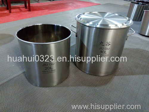 stainless steel cooking oil bucket