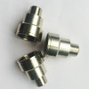 Staubli style connector plug nickel plated brass