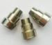 Staubli style connector plug nickel plated brass