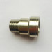 Staubli style connector plug nickel plated brass