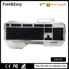 High quality wrist rest led backlit mechanical gamer keyboard