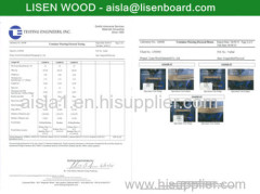 Marine grade 28mm keruing plywood use for container flooring repair