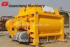 Iron Deep Yellow twin shaft concrete mixer GC4000 with professional technology