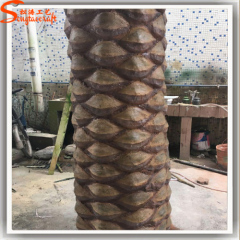 Outdoor artificial date palm tree