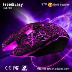 High performance 6D ergonomic Gaming mouse