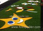 Decorative Healthy Coloured Artificial Grass False Turf Long Life Expectance