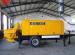 HBT80RS Mobile Concrete Pump Secondary grouting constructional column concrete feeder machine