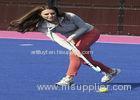 Green / Blue / Red Hockey Artificial Turf Synthetic Grass High Elasticity