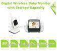 Recommended 2.4" 2.4GHz Baby Surveillance Camera Temperature Detection