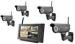 Outdoor Bullet Wireless Outdoor Security Camera Systems For Supermarket