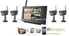 1/5" Color 600TVL Wireless Surveillance Camera Systems With 7" TFT LCD Screen