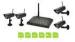 720P IP54 4CH Wireless Security Camera Systems For Home Weather Proof