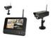 2 Camera 1 Receiver Kit Video Surveillance Camera Systems With Alarm Function
