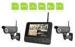Ip66 Weatherproof Video Surveillance Camera Systems Two Camera Security System