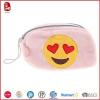 Pink Makeup Bag With Smile Face