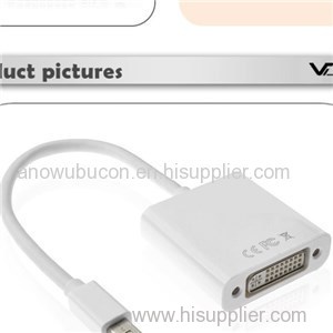 Mini DP To DVI Female Adapter