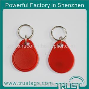 Color Printing ABS Contactless Rfid Keyfob With Factory Price