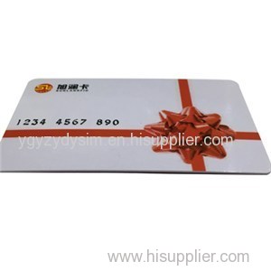 VIP Member Card With Embossing Number