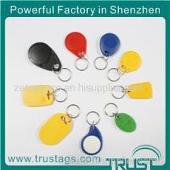 Professional Rfid Tags Supplier High Quality Rfid Key Fob With 125khz 13.56mhz Rfid Key Chain