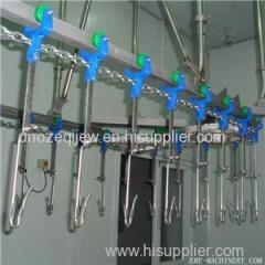 Poultry Evisceration Over-Head Automatic Conveying System