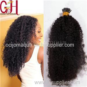 Kinky Curly Fusion Hair Extensions