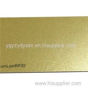 Un-printed Blue Or Black Card