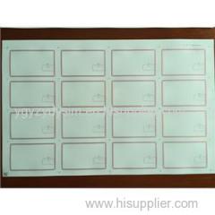 Customized PVC Inlay Sheet Prelam