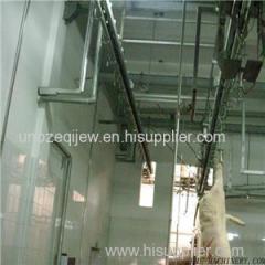 Pig Abattoir Tube Type Manual Over Head Convey Rail