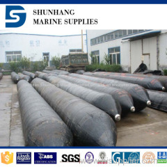 Marine salvage rubber airbag used for floating and salvage