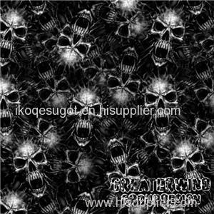 GWR064 Hydro Scary Hydrographics Water Transfer Printing Skull Hydrographic Film For Car Decor