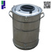 Stainless Fluidization Powder Barrels