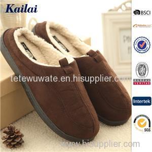 Suede Fabric Slipper For Men