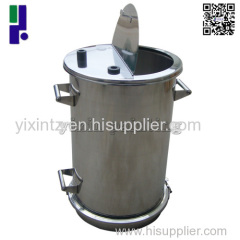 Stainless Steel Powder Container Keg