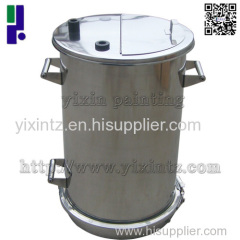 Stainless Steel Powder Container Keg